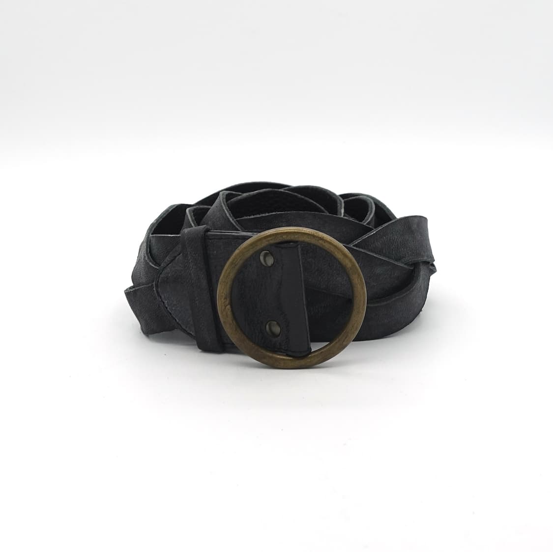 EMPORIOARMANI 엠포리오아르마니 아티잔 블랙 루프 벨트 상품이미지2