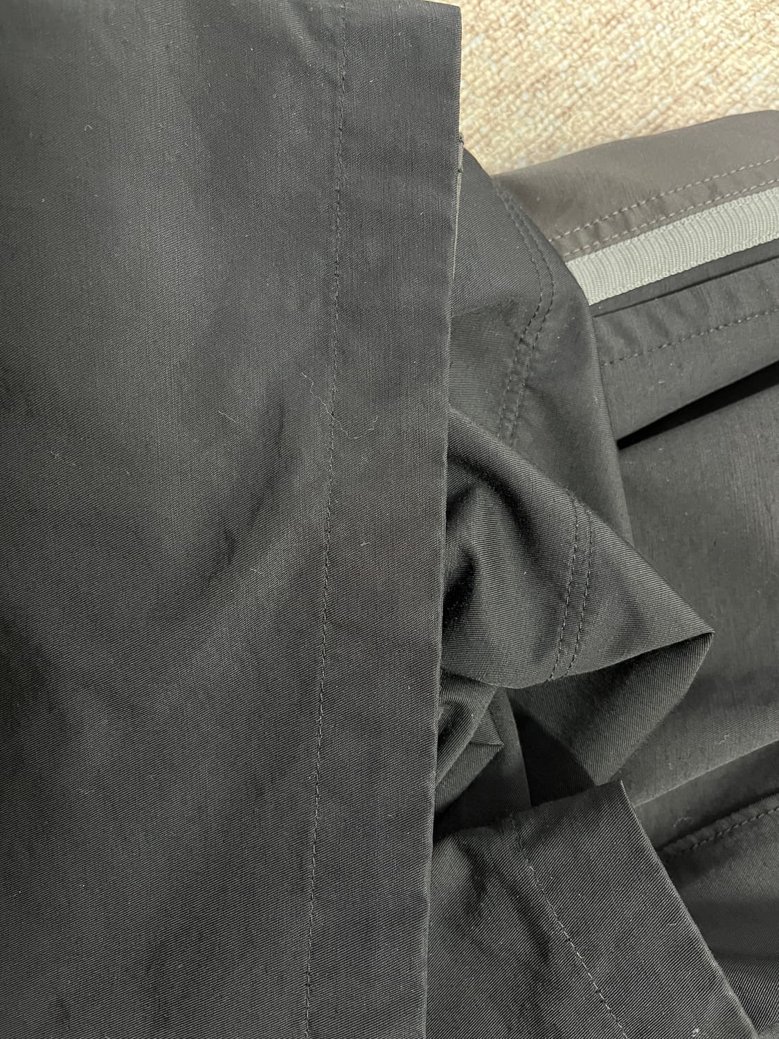 [2] 폴리테루 나일론 트랙팬츠 - 블랙 상품이미지4