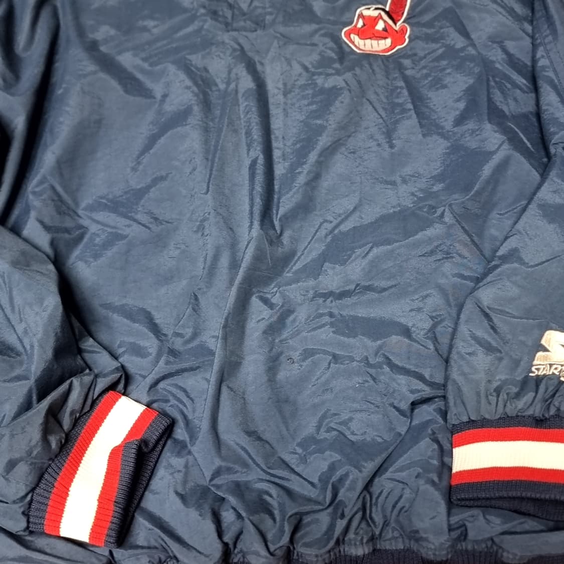 MLB 클리블랜드 인디언스 웜업 바람막이(xl) 상품이미지6