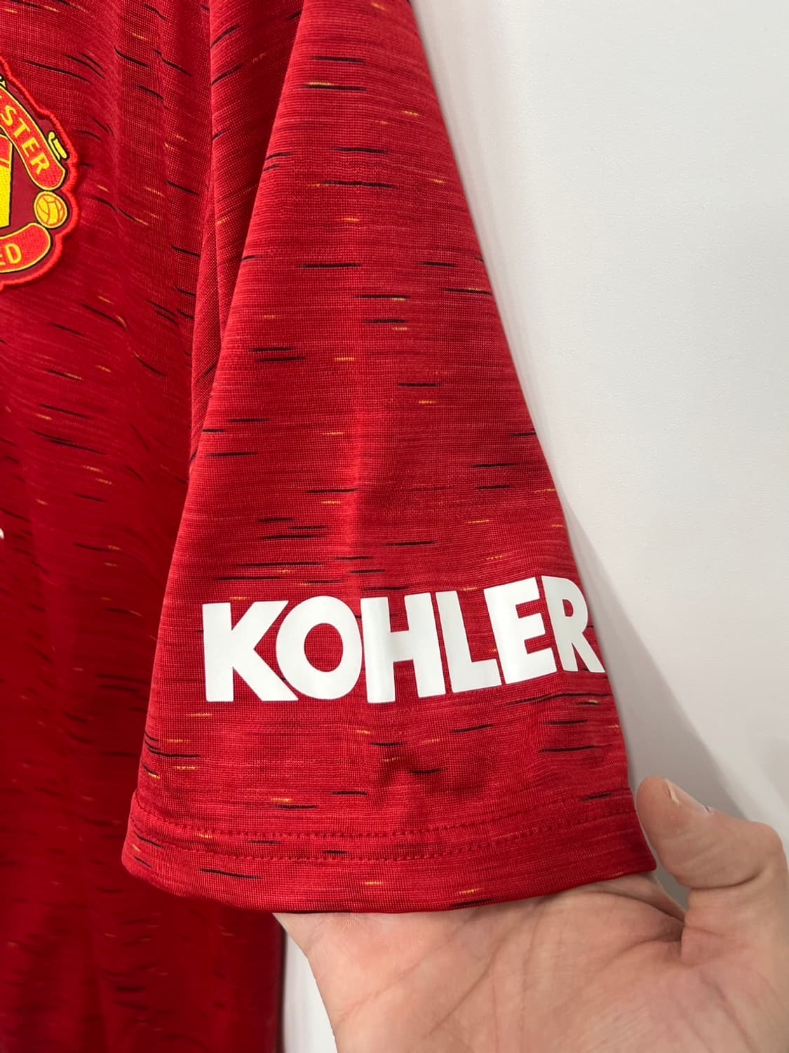 아디다스 20-21시즌 맨체스터 유나티이트 홈 저지 반팔 상품이미지3