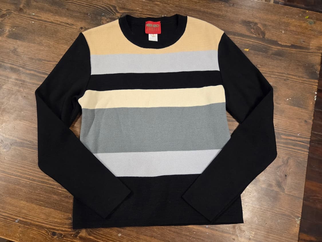 90'S 겐조 정글 메리노울니트 상품이미지8