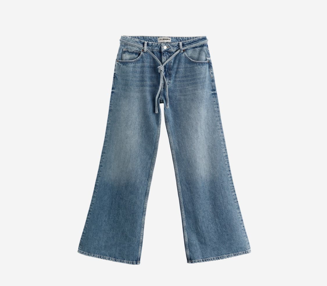 (M) 자라 루이지 rhuigi  플레어 팬츠 데님 진 미디움 블루 상품이미지1