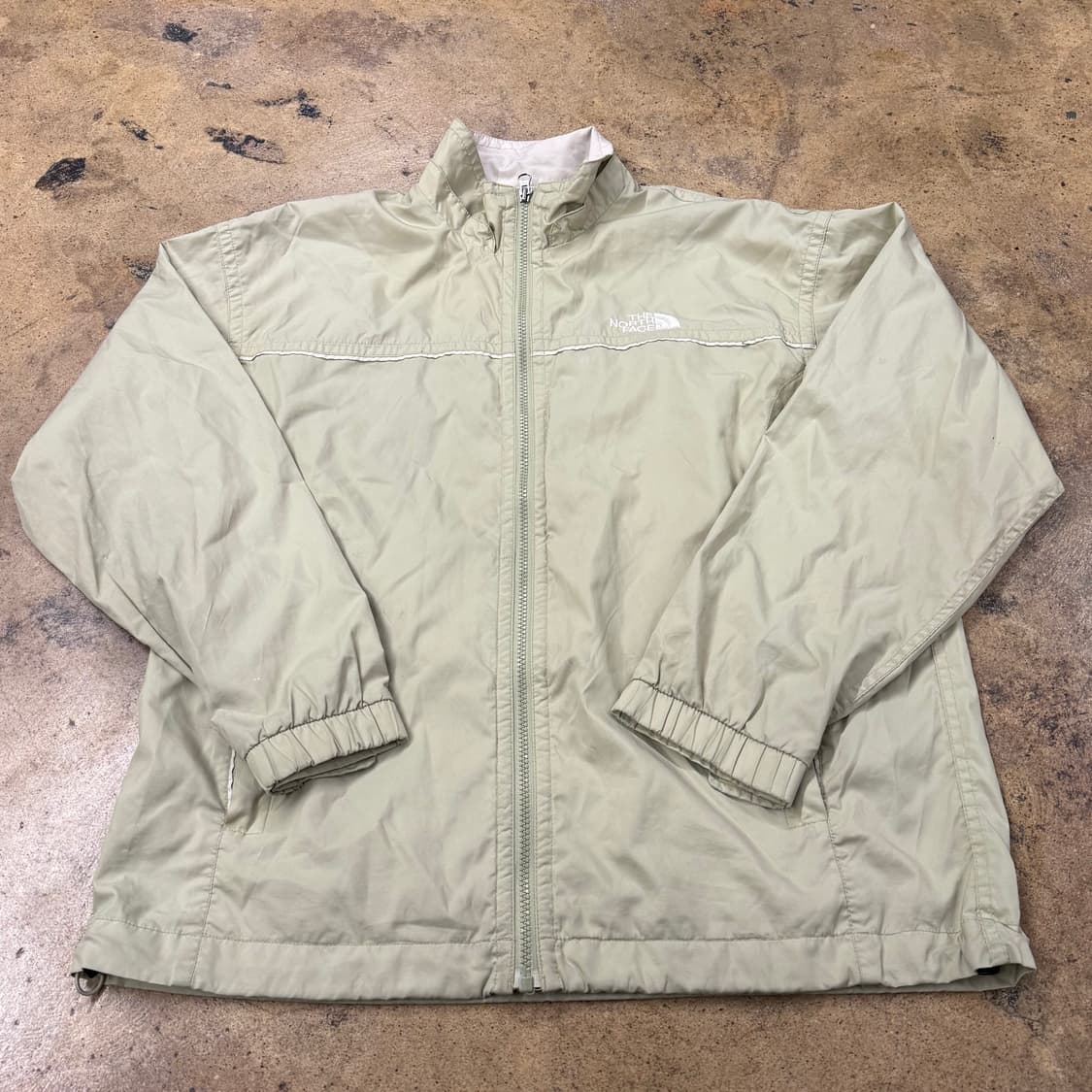 [정품/90] 노스페이스 바람막이 자켓 카키 b14 상품이미지2