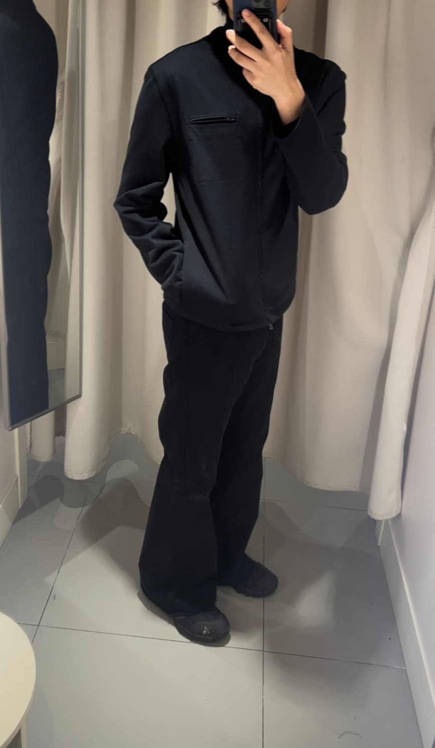 아모멘토 슬림 포켓 점퍼 M 상품이미지2