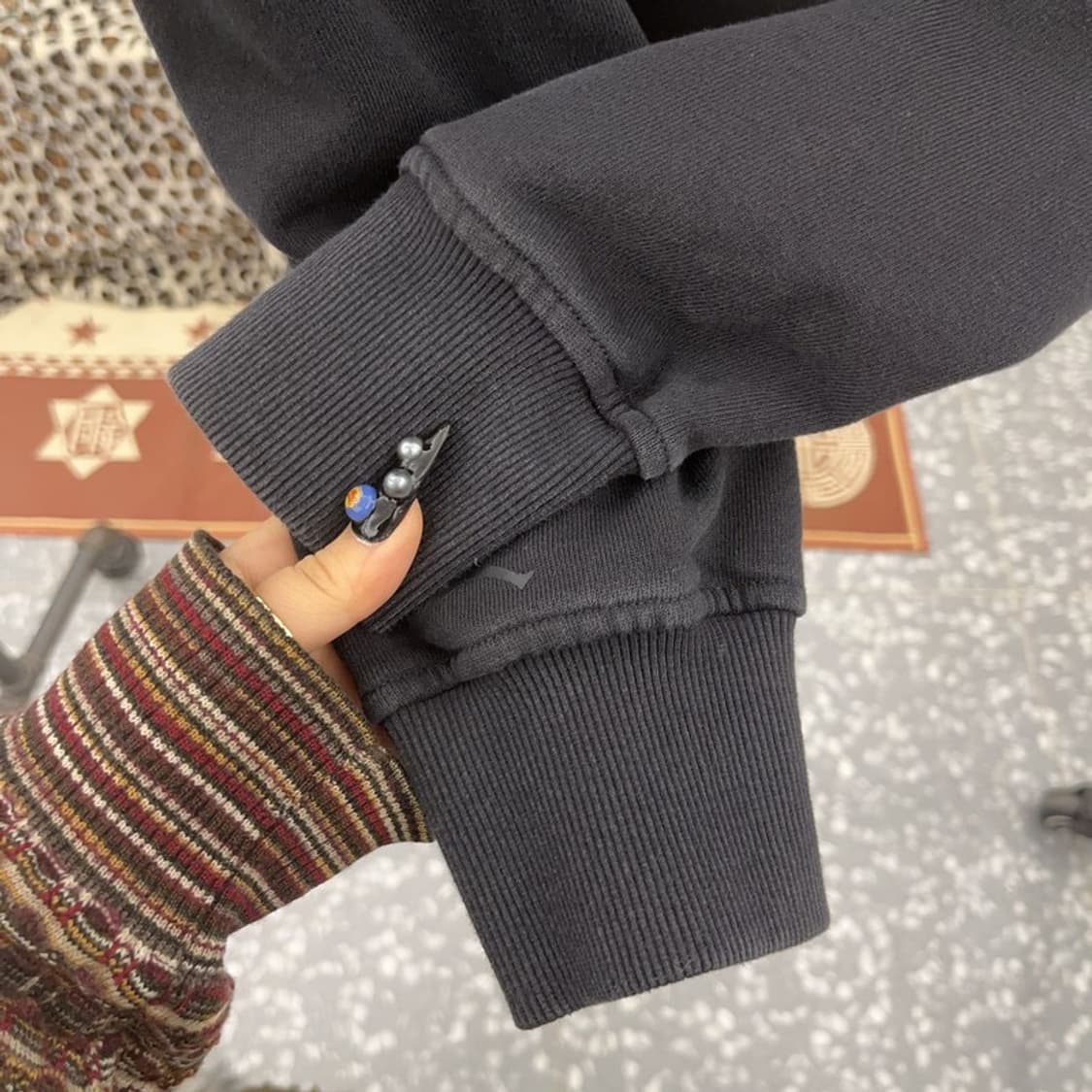 나이키 마이클 조던 올드스쿨 스트릿힙합 프린팅 후드티 S C08780 상품이미지7