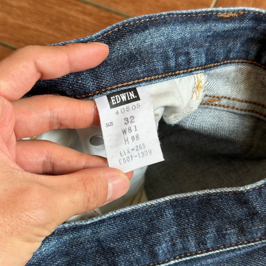 Edwin x-jeans 403 denim pants 상품이미지7