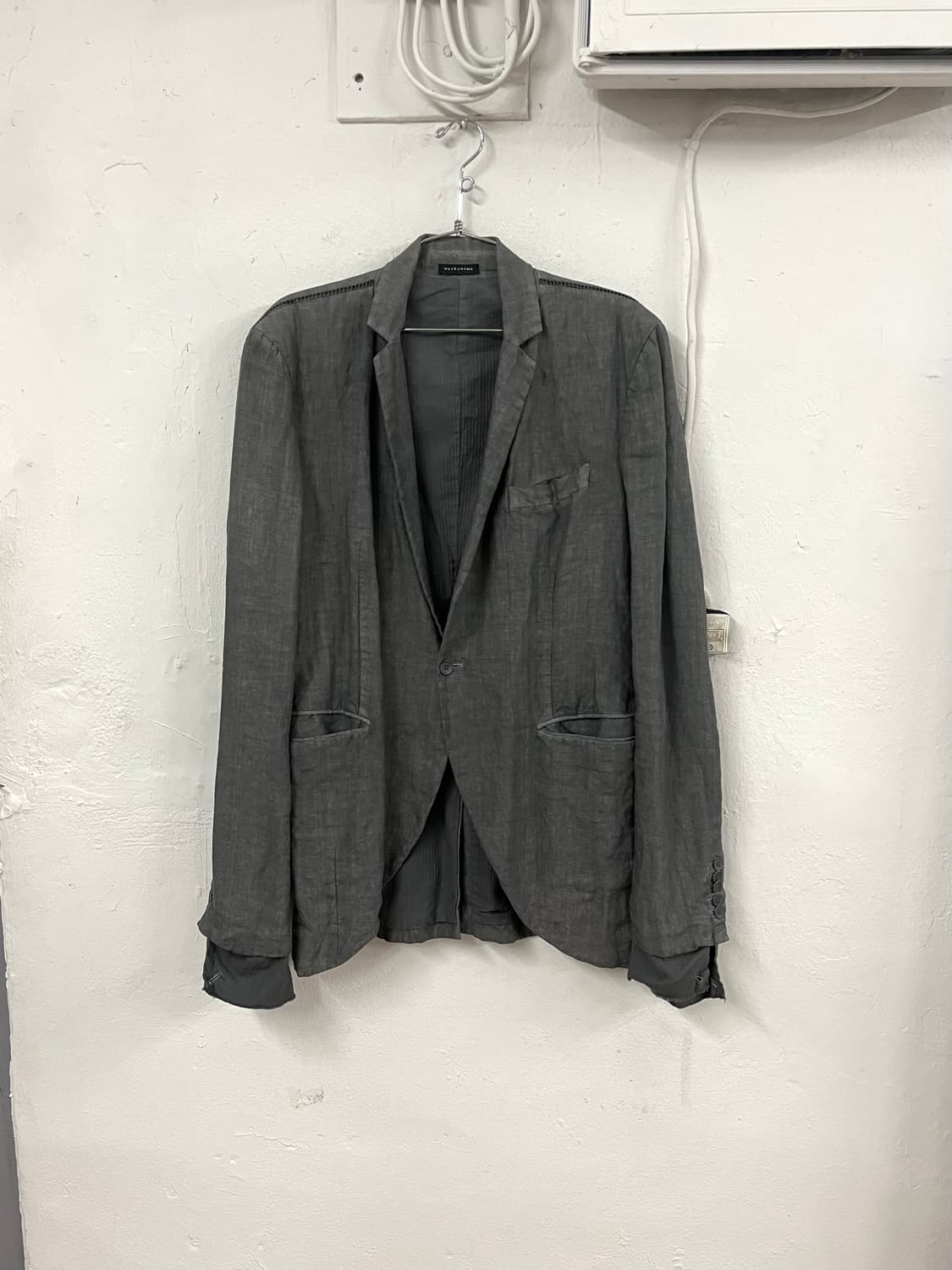 MAVRANYMA 마브라니마 아티저널 린넨 자켓 상품이미지1