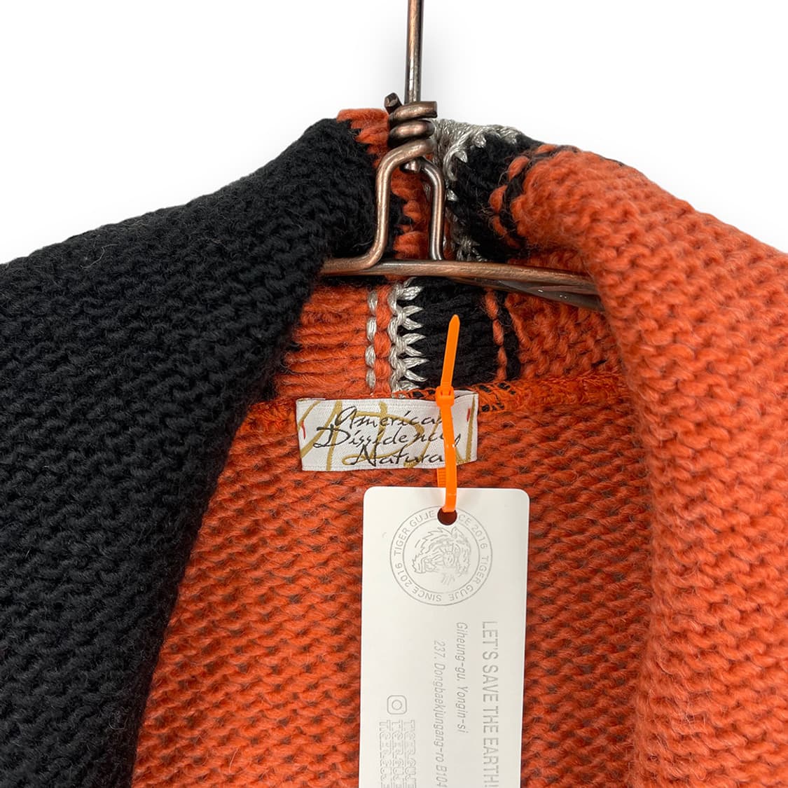 프랑스빈티지 멀티컬러 숄카라 가디건 상품이미지5