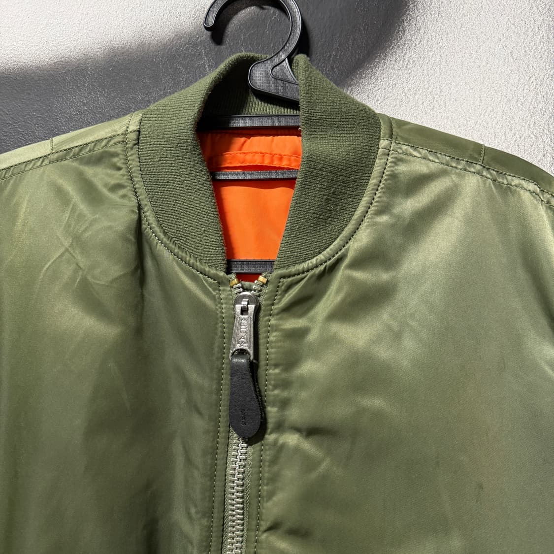 알파인더스트리 USA 리버시블 Ma-1 플라이트 봄버 자켓 상품이미지3