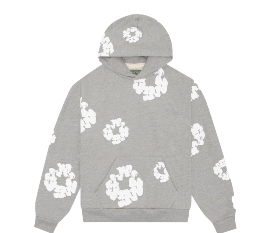 [L] 데님티어스 후드 그레이 상품이미지1