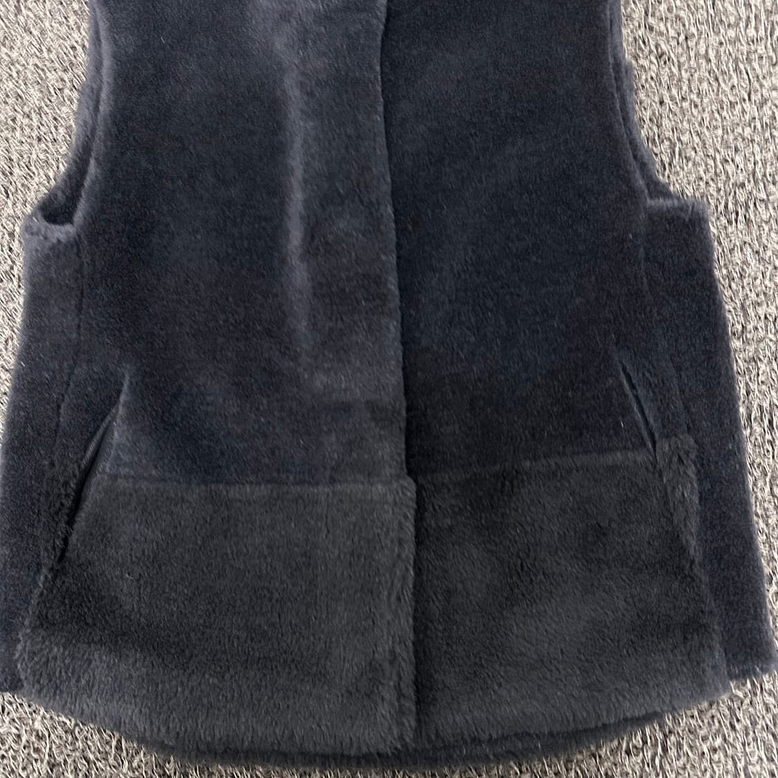 유로컬렉션 여성 양모 조끼 베스트 66사이즈 상품이미지3