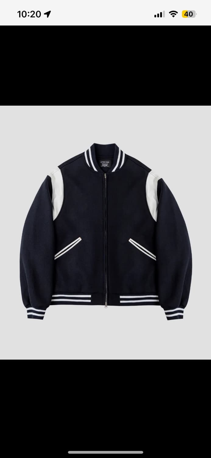 레테르코모 울 바시티 자켓 상품이미지1