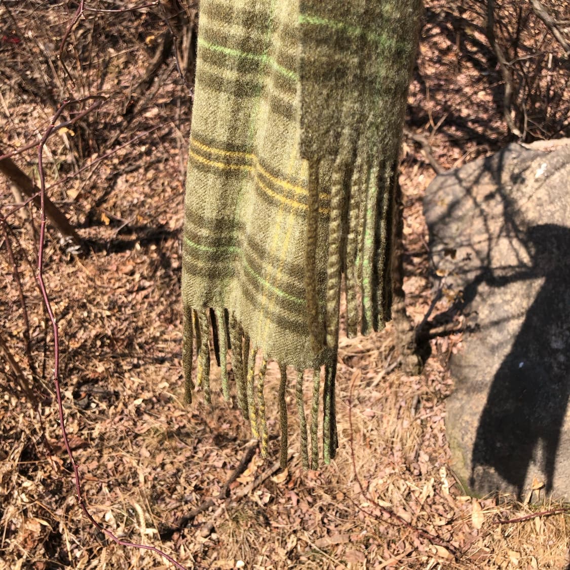 Vintage 💿 Raining khaki check 상품이미지4