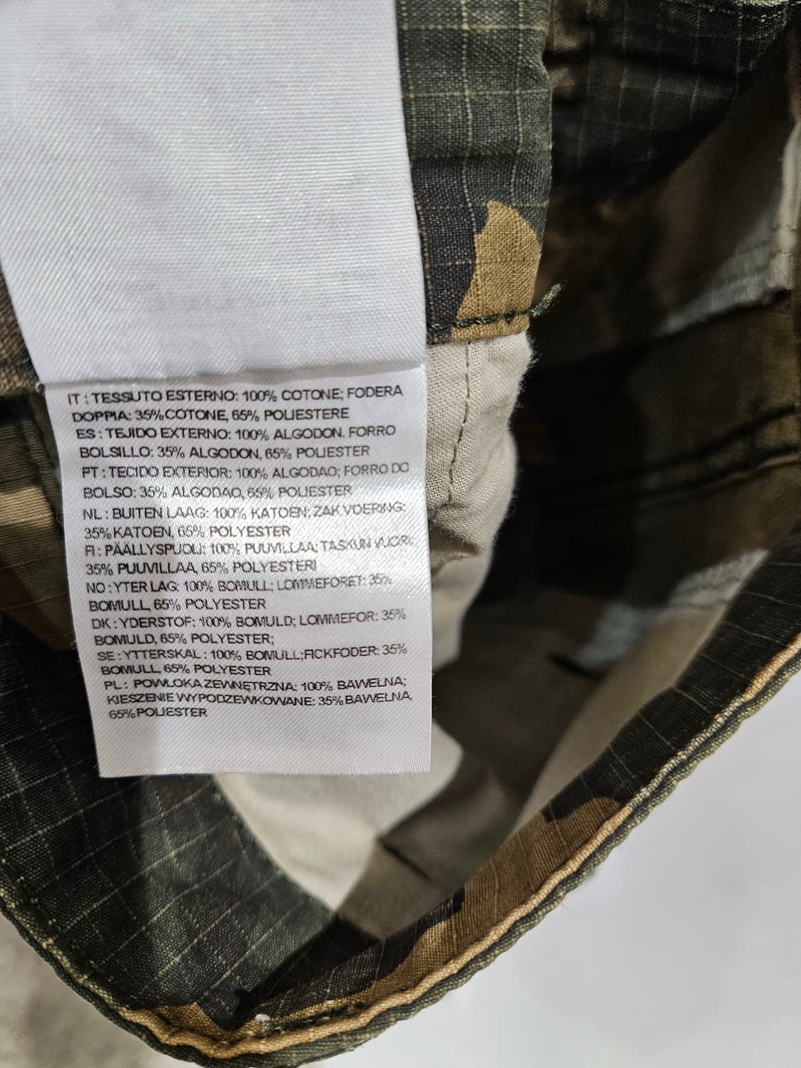 칼하트 WIP 카모플라쥬 카고 바지 상품이미지10