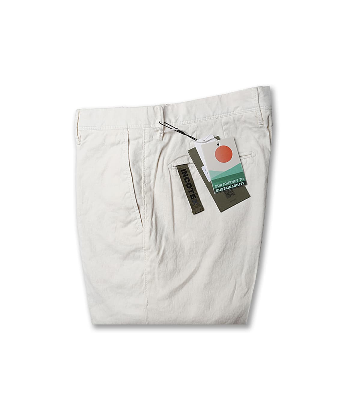 35 인코텍스 [Incotex] 리노 린넨 코튼 이태리 화이트 팬츠 바지 상품이미지1