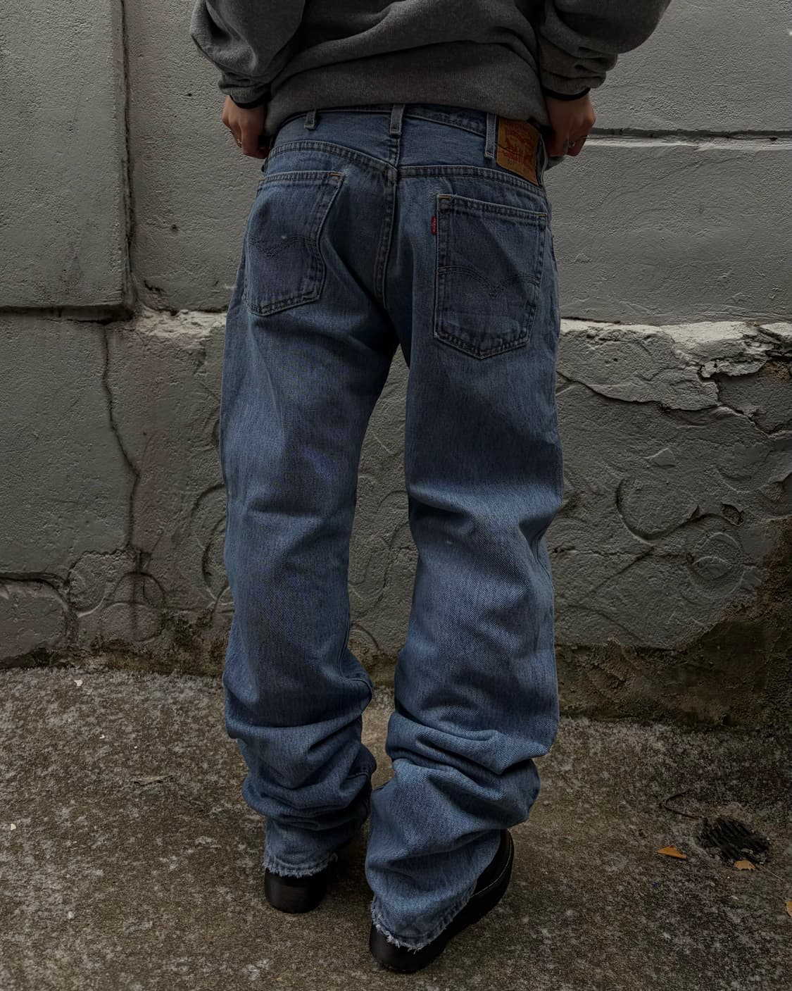 00s LEVIS 517 denim boots cut pants 상품이미지1