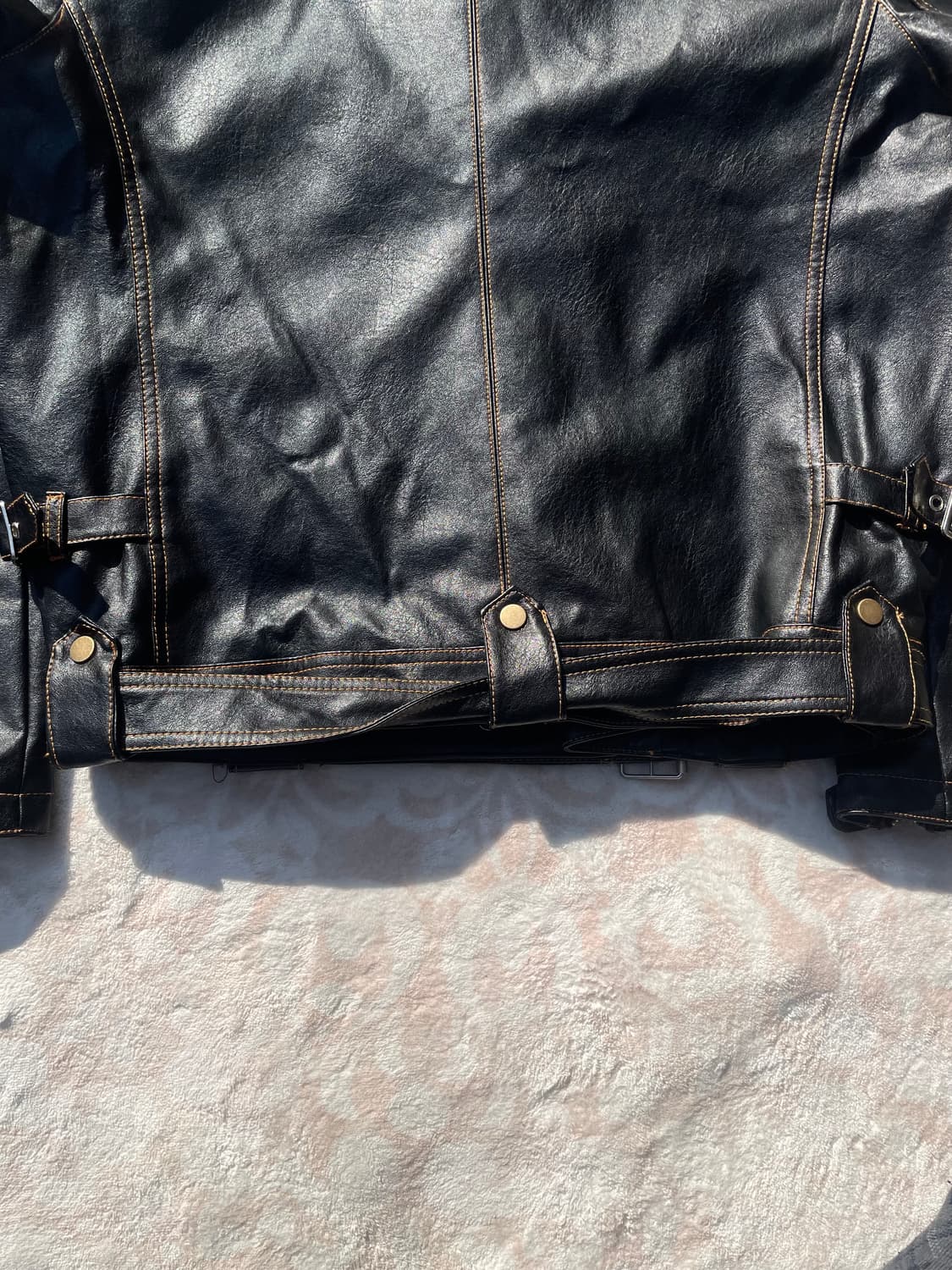 빈티지 블랙 더블라이더 자켓 상품이미지10