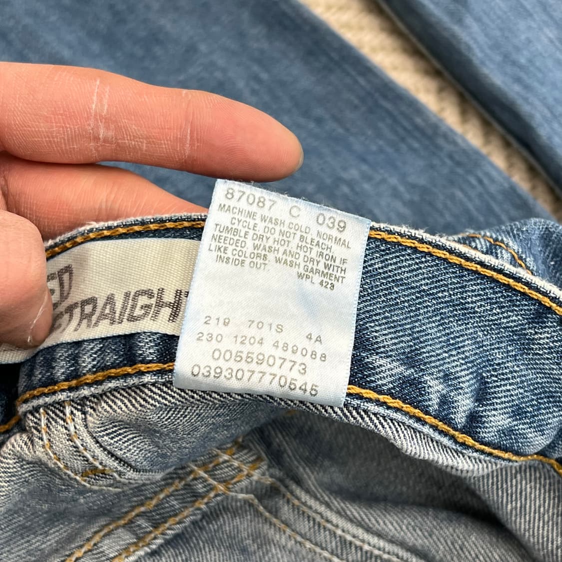 리바이스 559 데님팬츠 r2942 상품이미지7