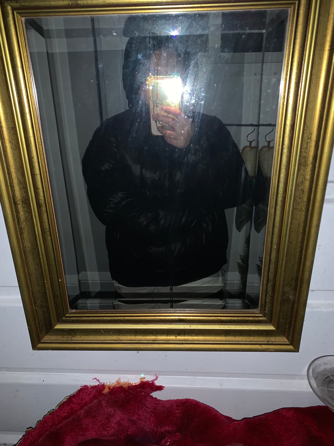 로웰 글로시 후드 패딩 자켓 상품이미지8