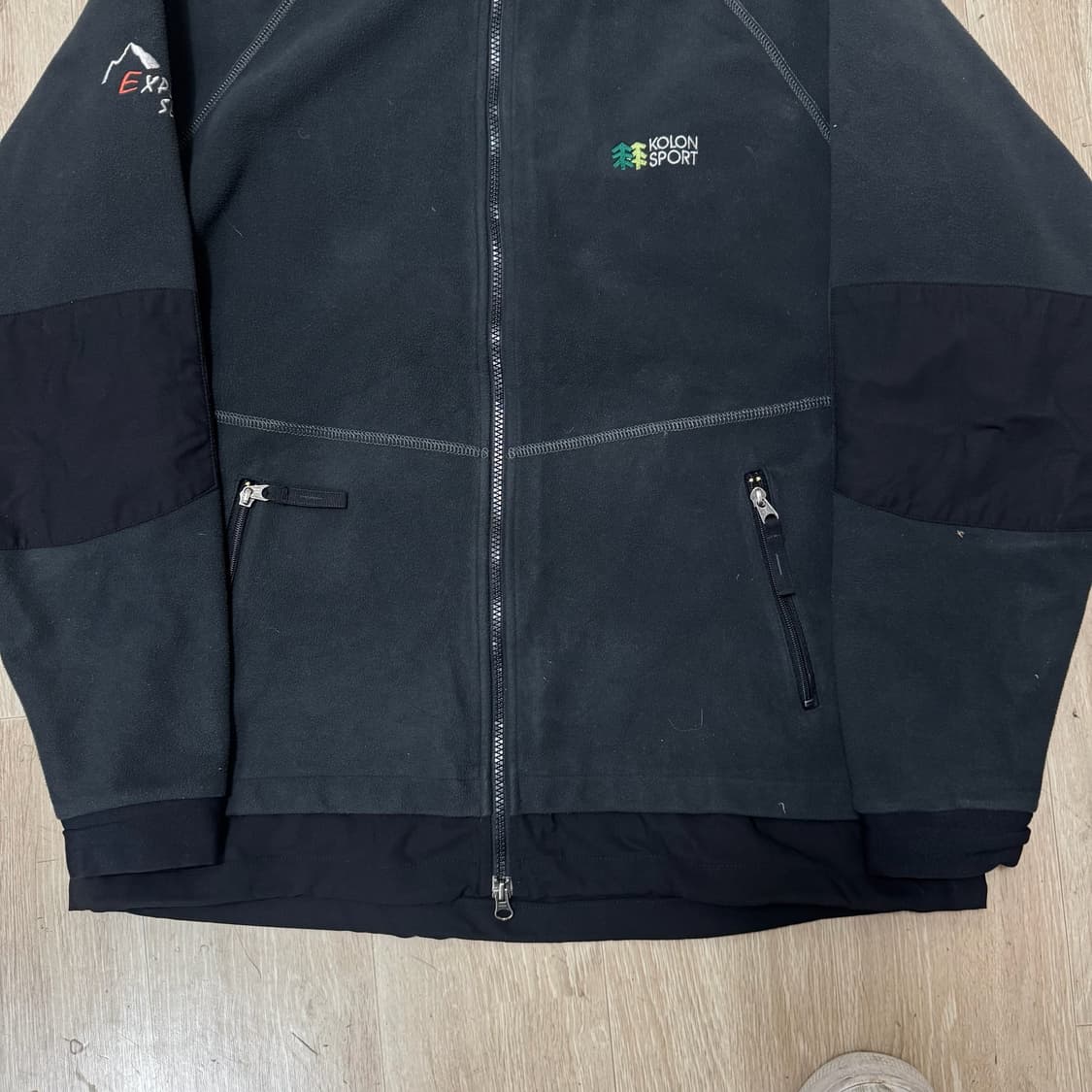 코오롱 스포츠 남성 엑스퍼트 후리스 자켓 L/100  상품이미지4