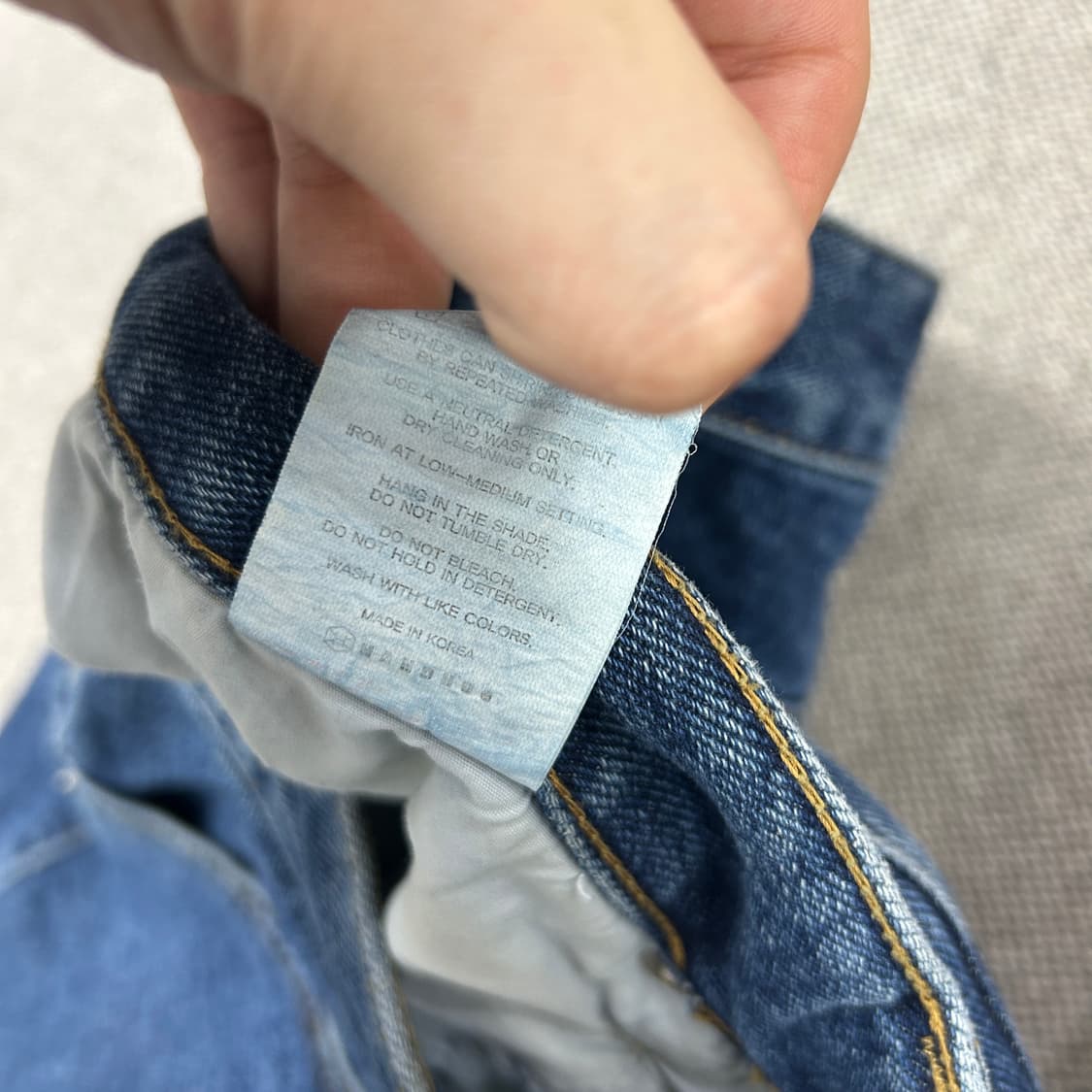 아카이브볼드 플레임 데님팬츠(S) 상품이미지3