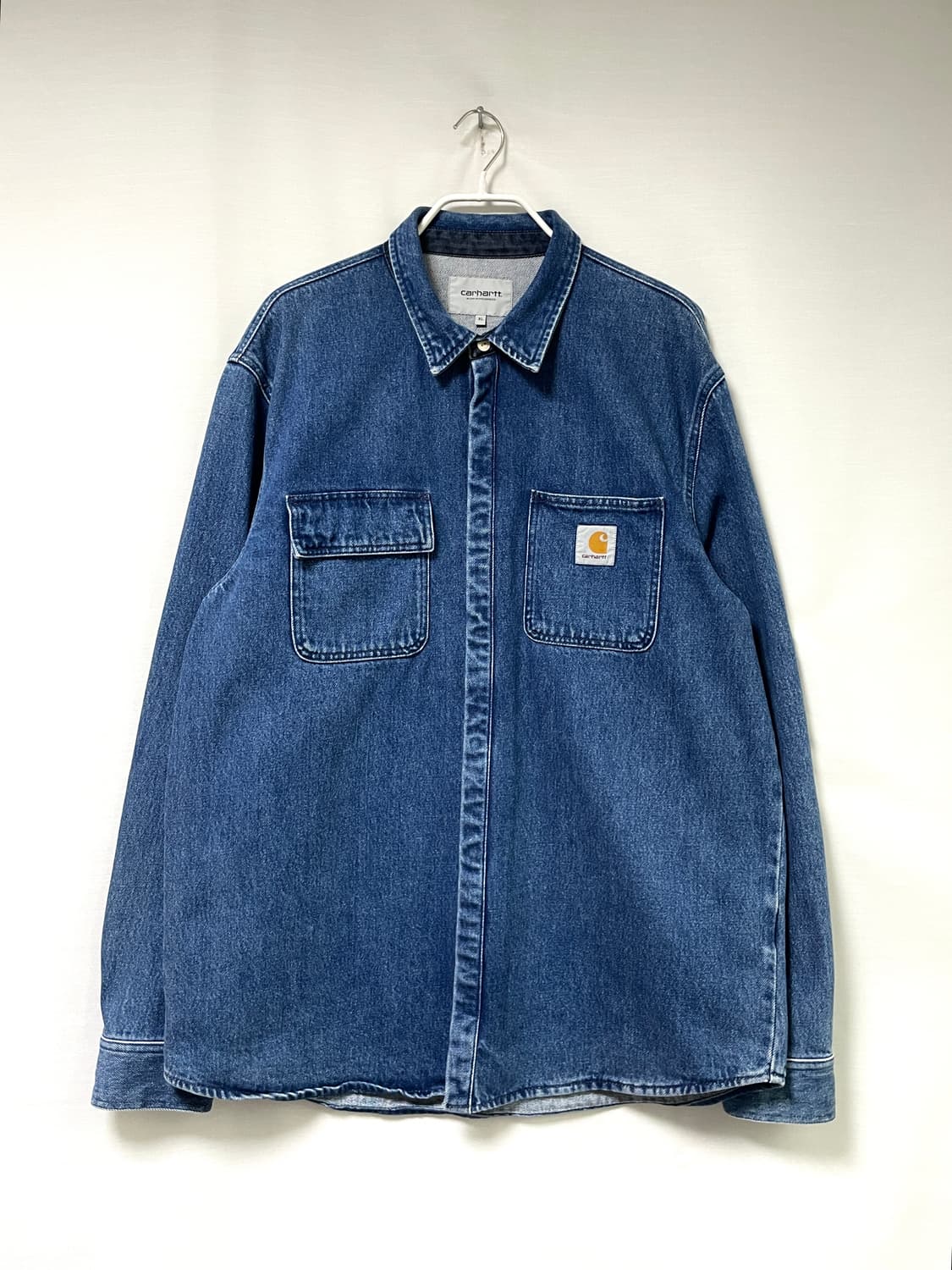 칼하트 SALINAC 살리낙 데님 워크셔츠 자켓 XL _ 중청 상품이미지1