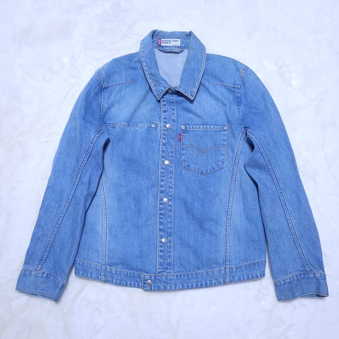 리바이스 남성 청자켓 M 0323 뽀샤샤 상품이미지1