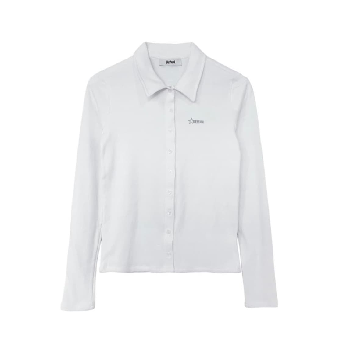 Jichoi button shirts  white 상품이미지1