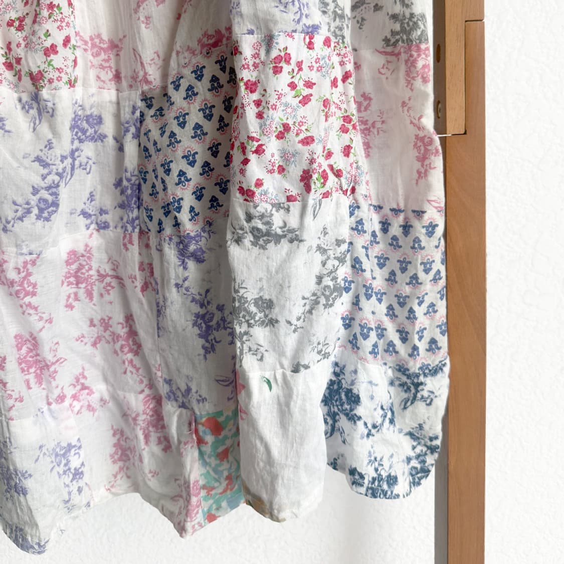 꽃조각 패치워크 스커트 상품이미지3