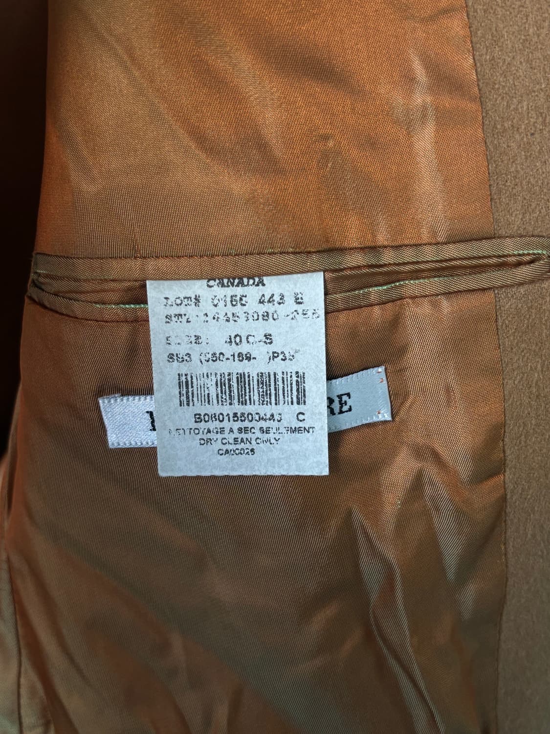 캐나다 캐시미어 테일러드 자켓 상품이미지6