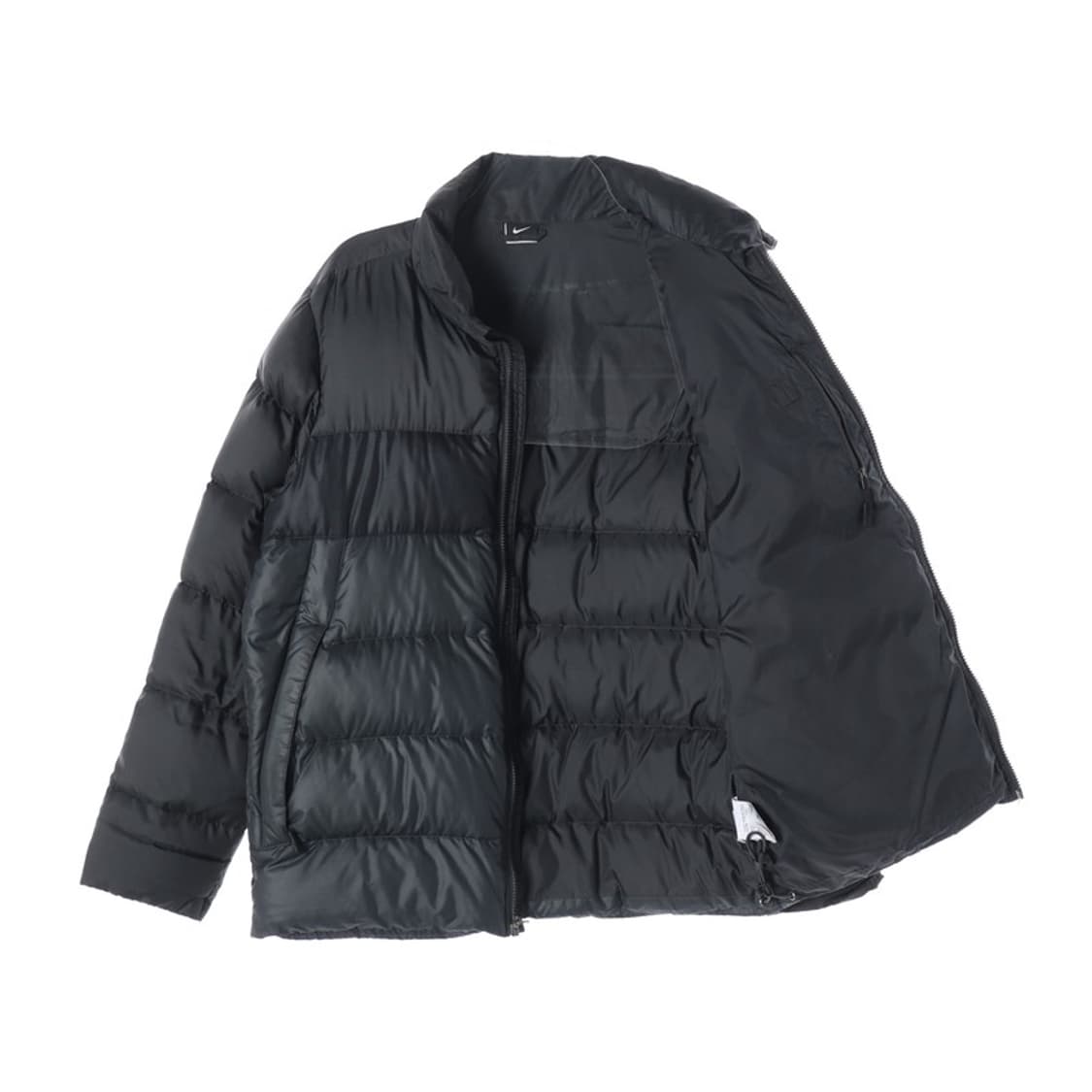 나이키 스우시 블랙 덕다운 패딩 자켓 L 상품이미지2