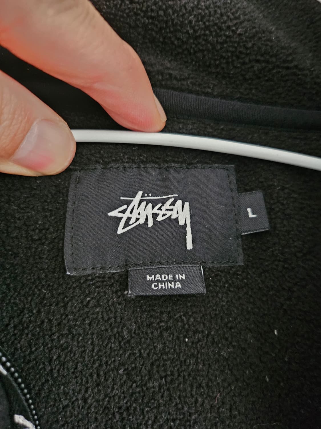 스투시 Stussy 하프집업 후리스
 상품이미지4