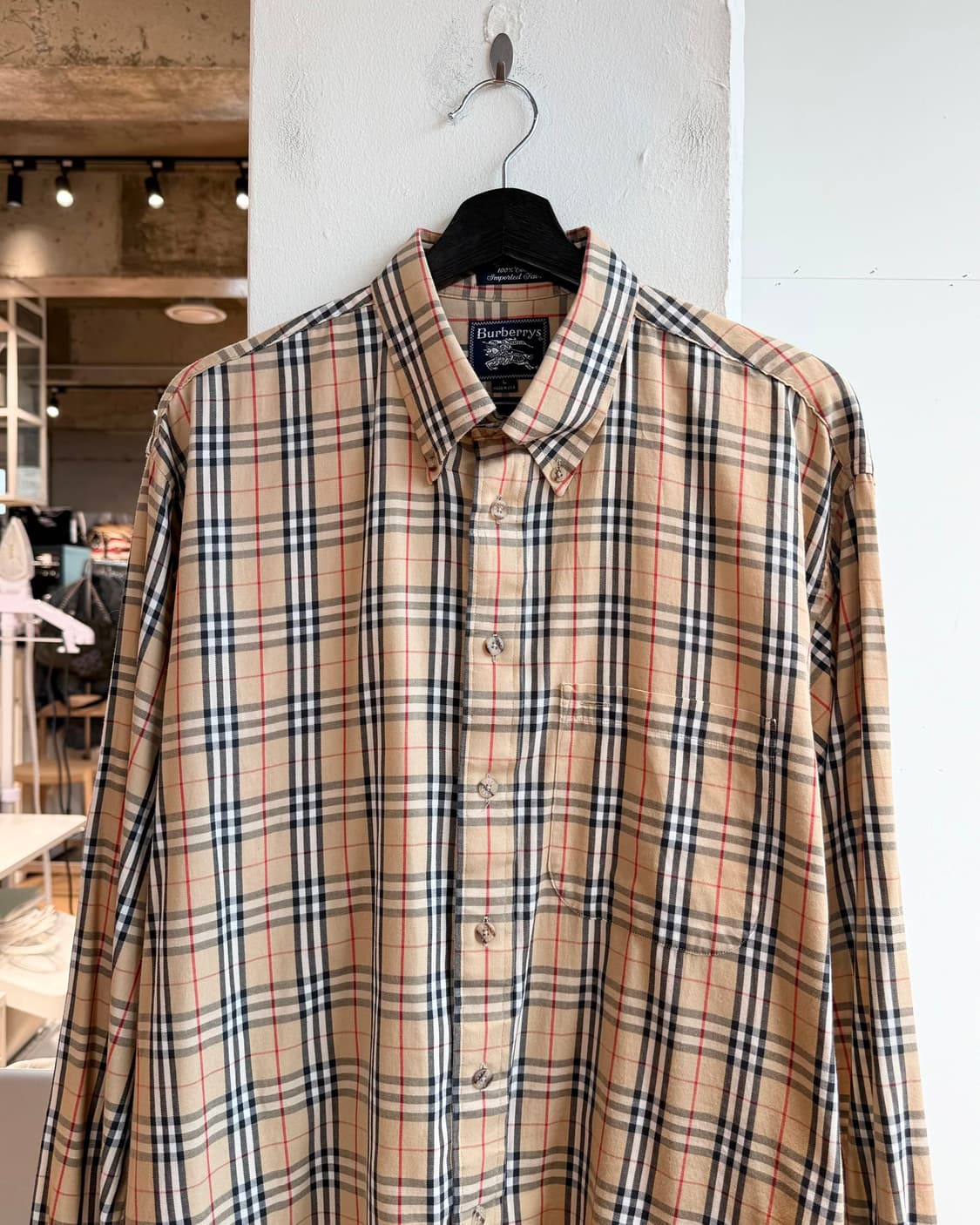 버버리 브라운 노바체크 셔츠  상품이미지3