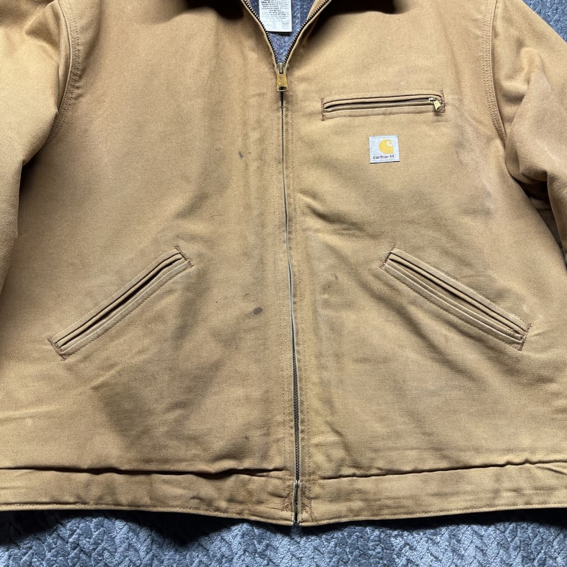 칼하트 J01 디트로이트 자켓 브라운 상품이미지3