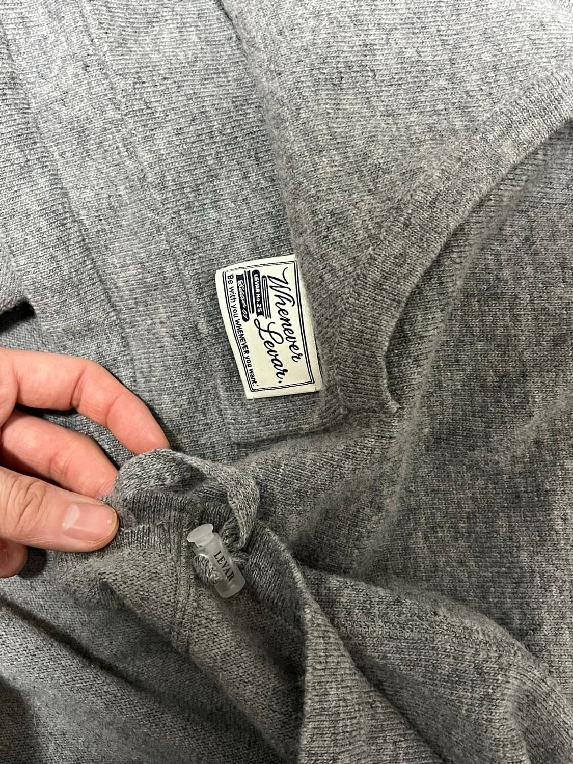 르바 니트 하프 집업 상품이미지4