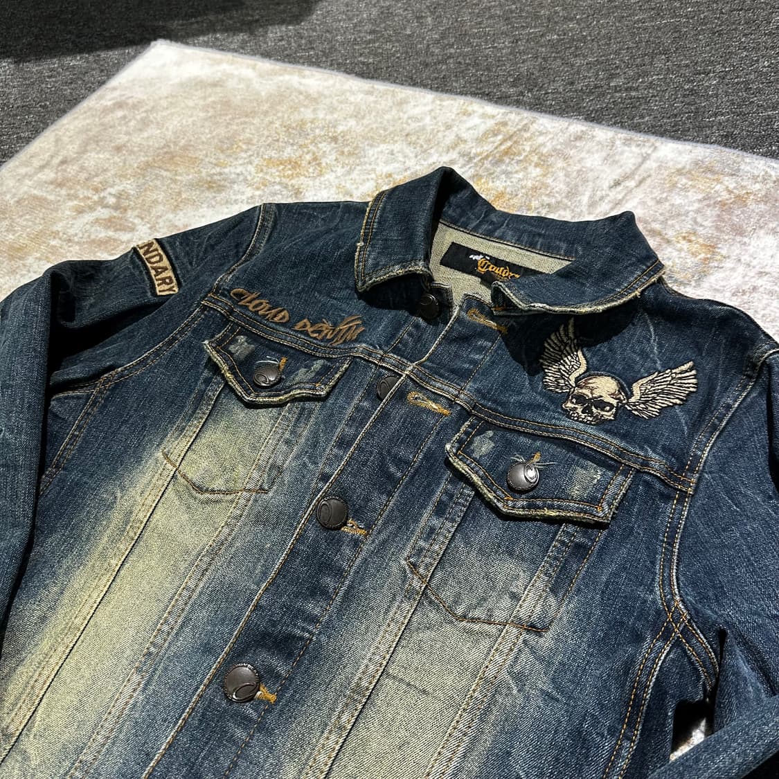 Japanese denim jacket 상품이미지4