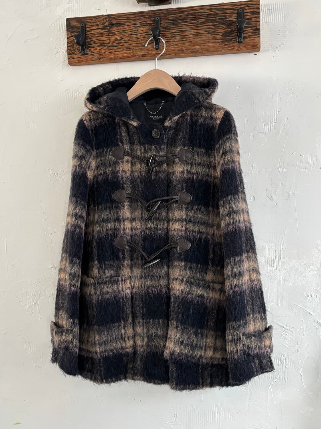 Maxmara 위켄드 막스마라 니르바나 몽고메리 더플 코트 상품이미지4