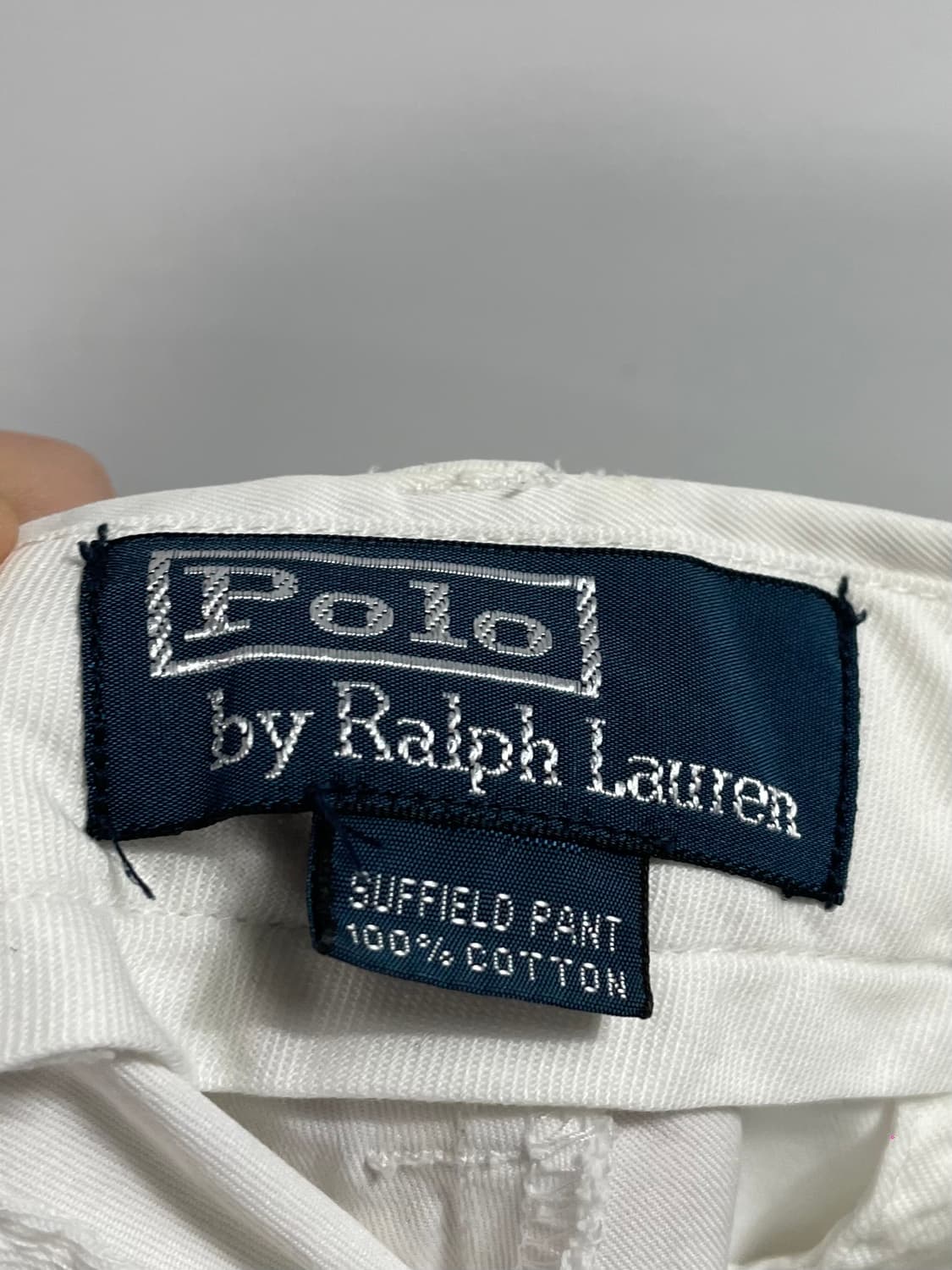 폴로 랄프로렌 화이트 치노팬츠 (onp.40) 상품이미지8