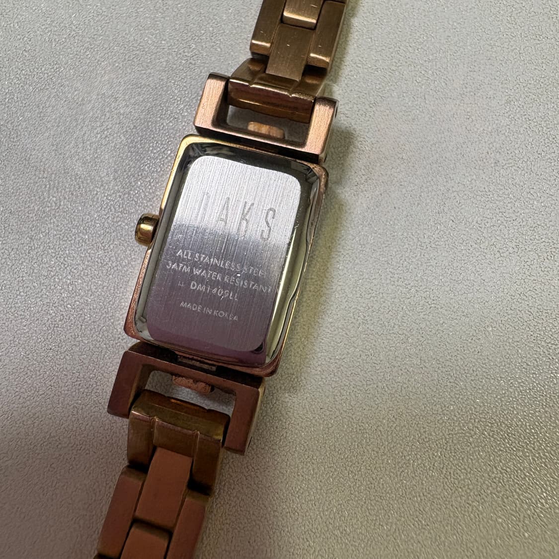 닥스 여성 메탈 시계 DKS2006 로즈골드 상품이미지6