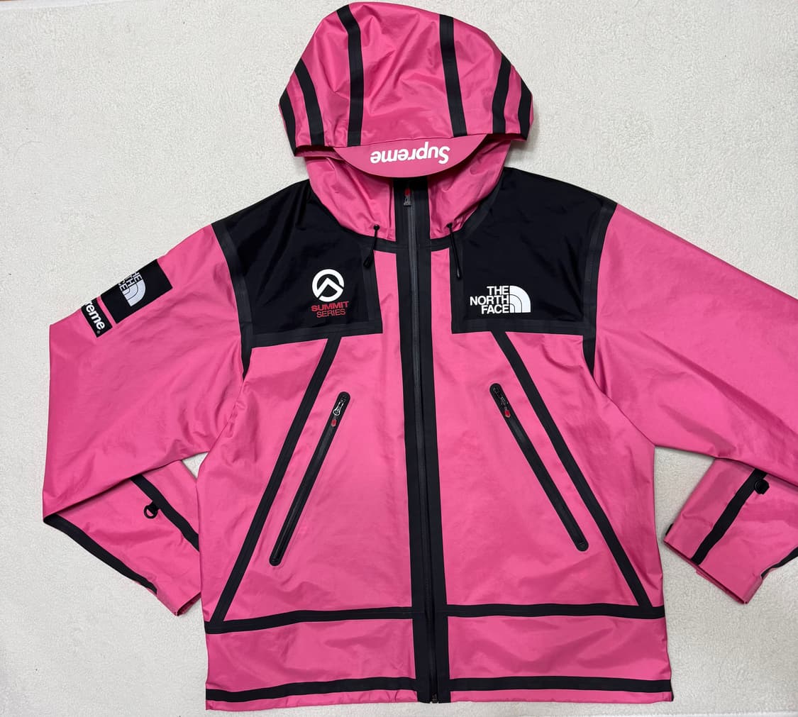 슈프림 노스페이스 서밋 시리즈 테이프 심 자켓 핑크 L 상품이미지1