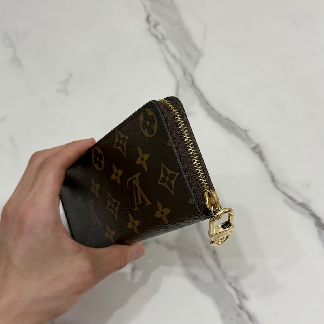 루이비통 클레망스 모노그램 월렛 여성 지퍼 장지갑 로즈 발레린 핑크 상품이미지3