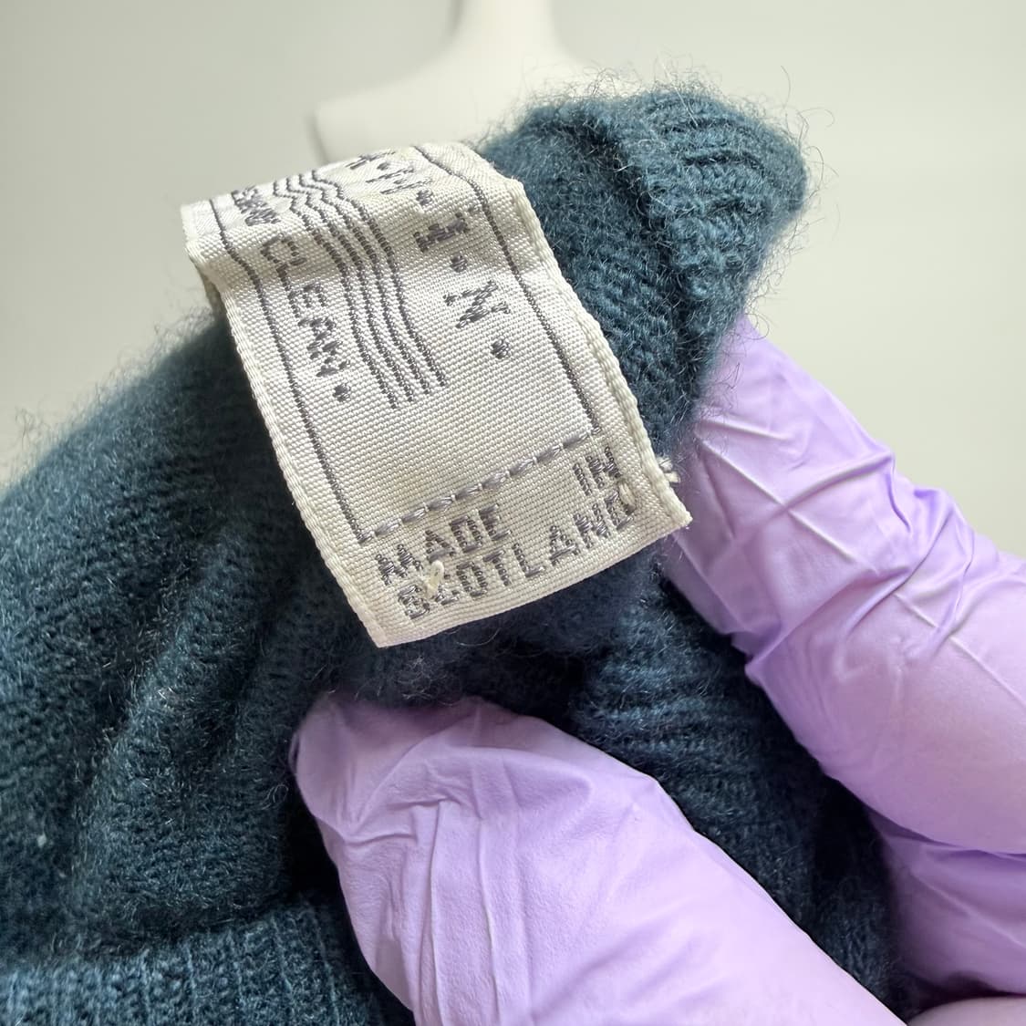 [캐시미어 100%] 스코틀랜드산 롱 니트 원피스 상품이미지6