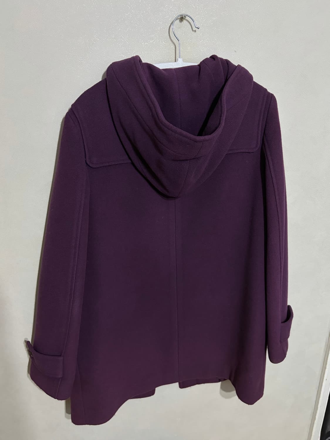 Line 보라색 떡복이코트 상품이미지2