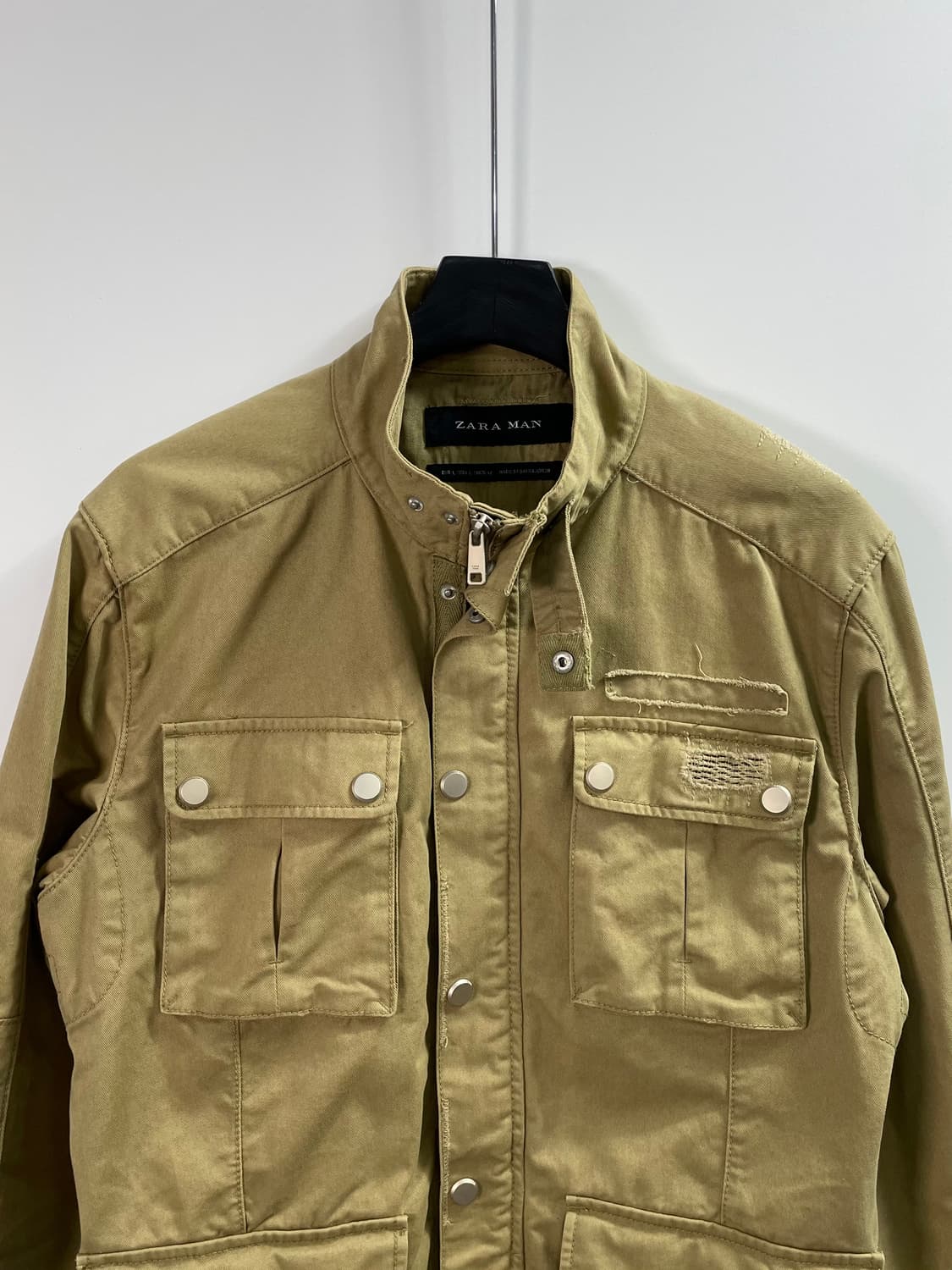 자라 밀리터리 m-65 필드 자켓 (on.737) 상품이미지2
