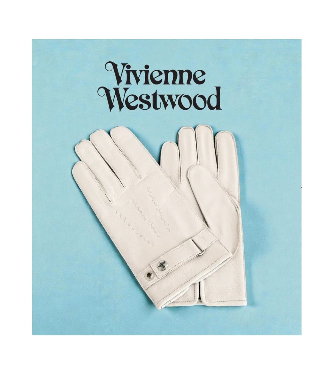 비비안웨스트우드 남성용 벨티드 가죽장갑 (새상품) 상품이미지1