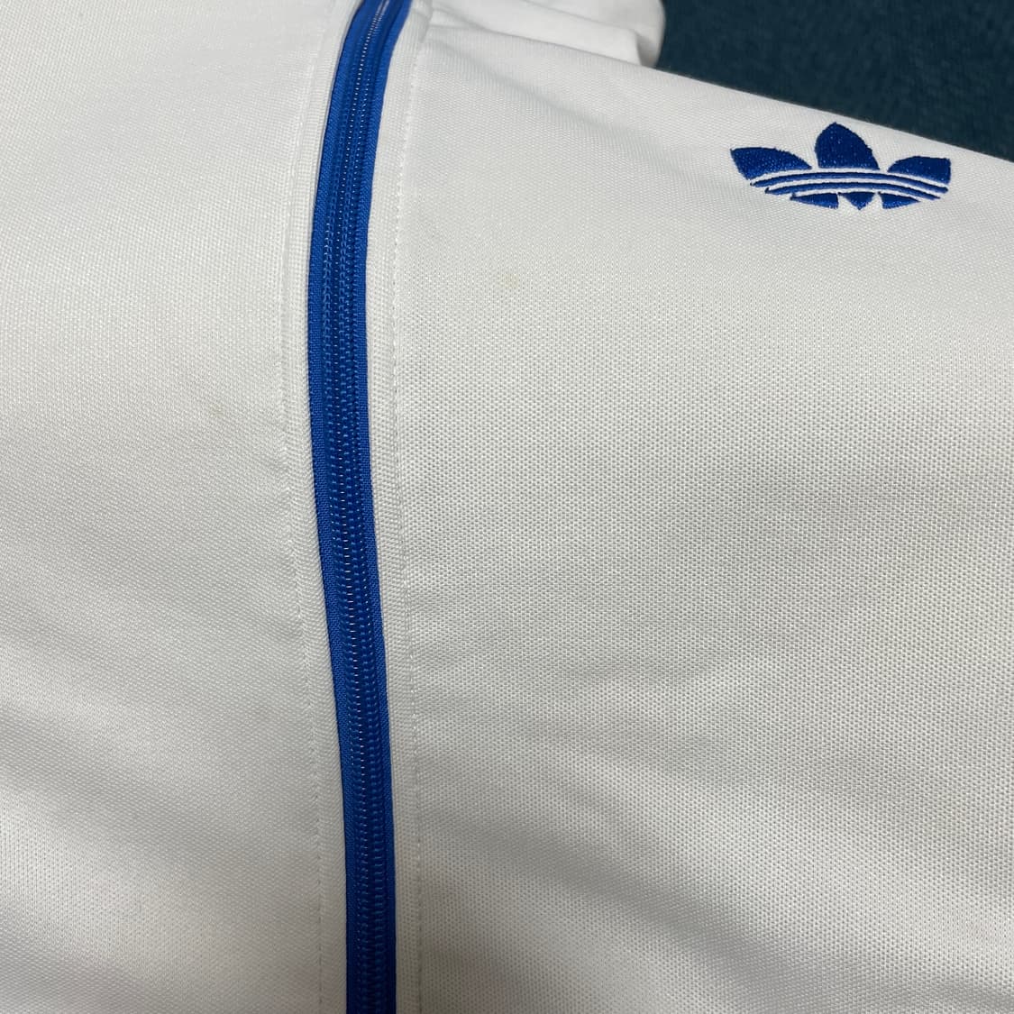 아디다스 화이트+블루 져지 상품이미지9