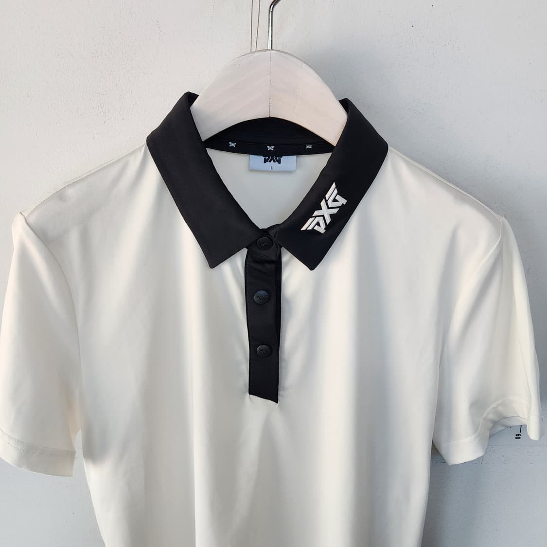  PXG 골프 화이트 카라 반팔 티셔츠 상품이미지2
