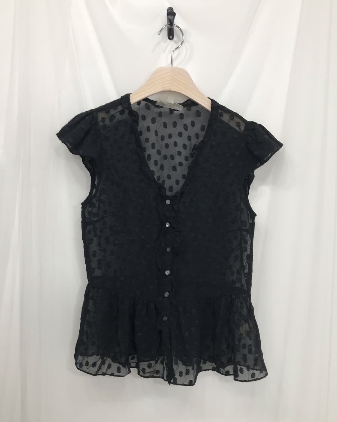 ˚꩜｡블랙 도트 포인트  니혼진 ˚꩜｡ 상품이미지5