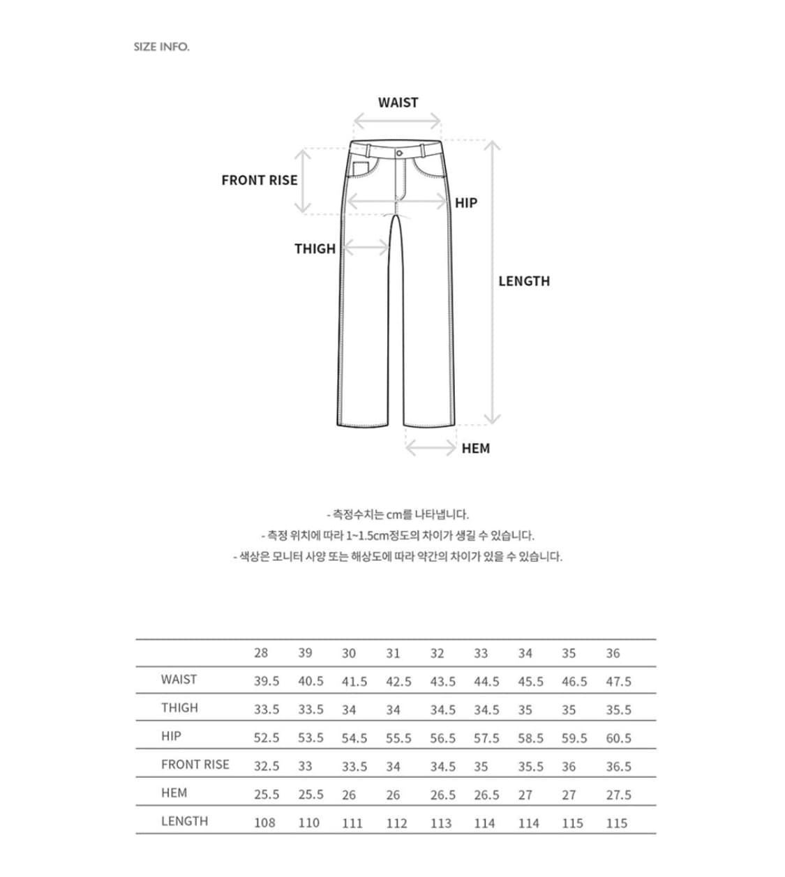 앤더슨벨 밀리 디테쳐블 카펜터 진 인디고 블랙  상품이미지6