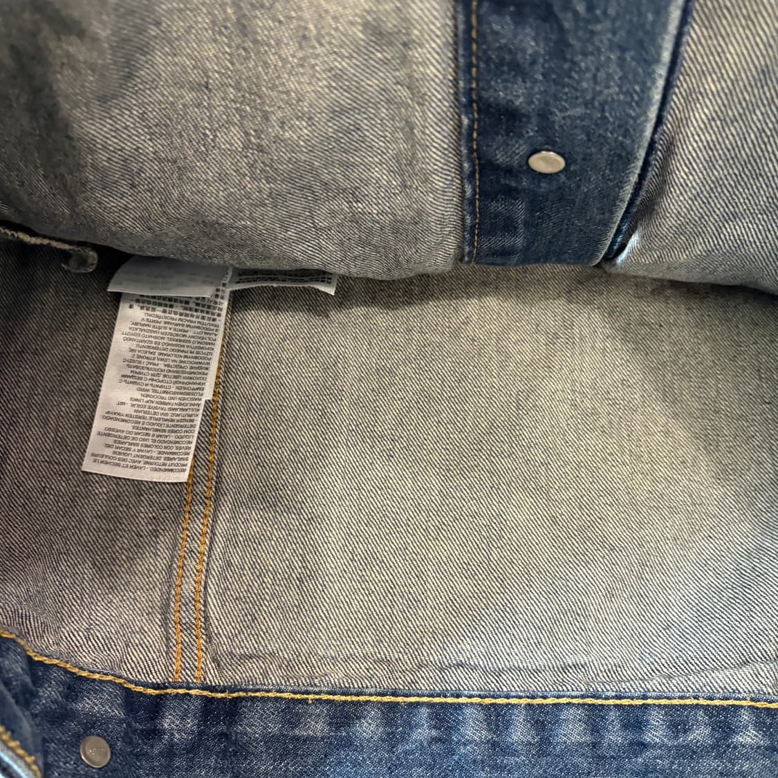 리바이스 정품 청 데님 자켓  상품이미지6